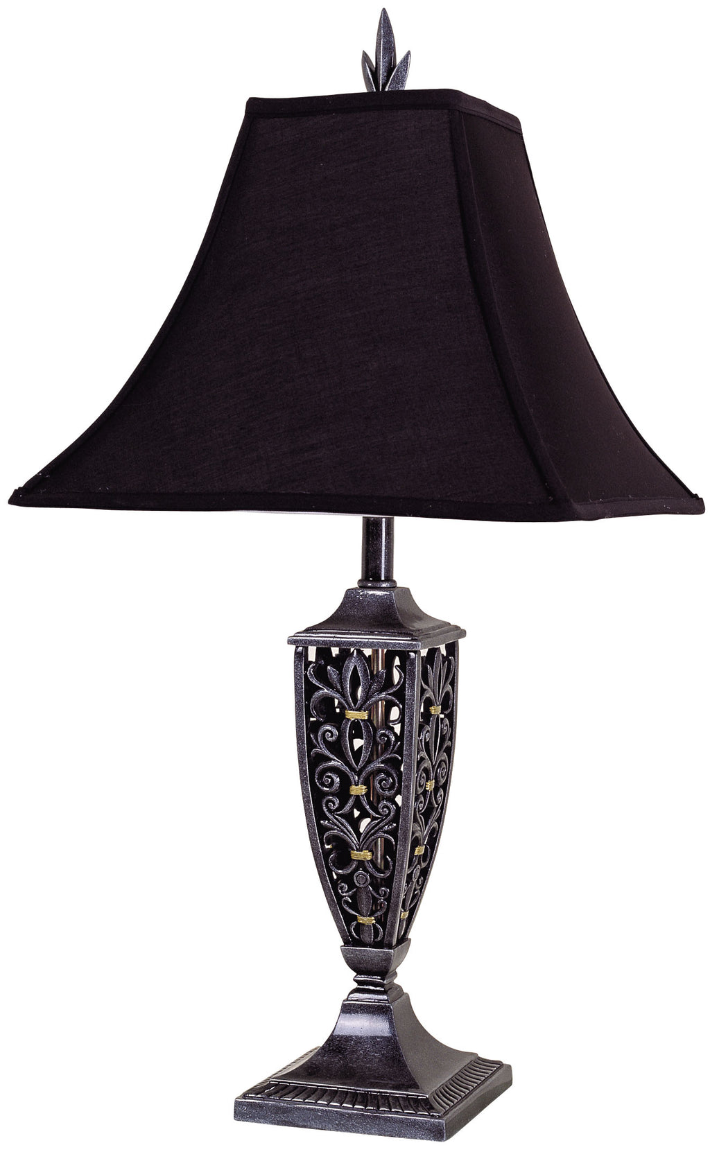 Montcalm Table Lamp (Set-4), Black (1Set/2Ctn) - ReeceFurniture.com