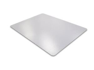 Cleartex Ultimat Polycarbonate Rectangular Chair mat for Hard Floors (48" X 53"), Floor Mats, FloorTexLLC, - ReeceFurniture.com - Free Local Pick Ups: Frankenmuth, MI, Indianapolis, IN, Chicago Ridge, IL, and Detroit, MI
