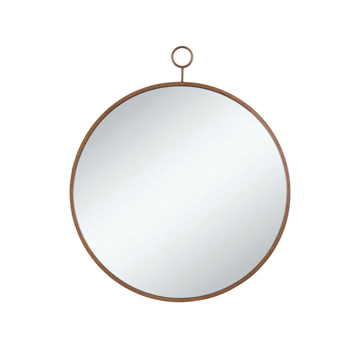 G902354 - Round Mirror - Gold