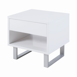 G705698 - High Glossy Contemporary Occasional Table - Glossy White - ReeceFurniture.com