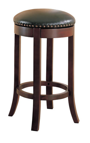 G101060 - Swivel Bar Stools With Upholstered Seat Brown - ReeceFurniture.com