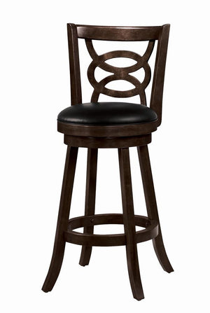G101929 - Swivel Upholstered Seat Cappuccino Stools - ReeceFurniture.com