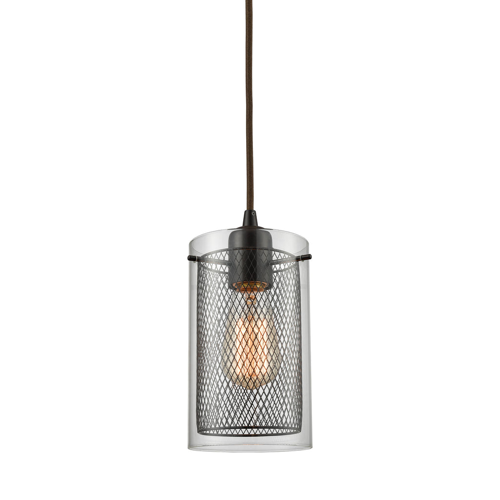 Brant - Mini Pendant - Oil Rubbed Bronze - ReeceFurniture.com