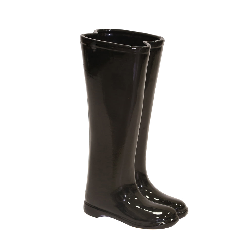 Black Boots Umbrella Stand - ReeceFurniture.com
