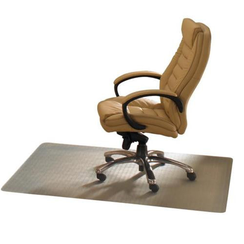 EcoTex 100% Post Consumer Recycled Rectangular Anti-Slip Chair mat For Hard Floors (48" X 51"), Floor Mats, FloorTexLLC, - ReeceFurniture.com - Free Local Pick Ups: Frankenmuth, MI, Indianapolis, IN, Chicago Ridge, IL, and Detroit, MI