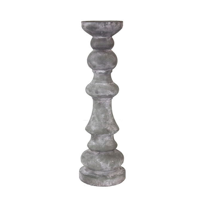 Gray Cement Candle Holder 28