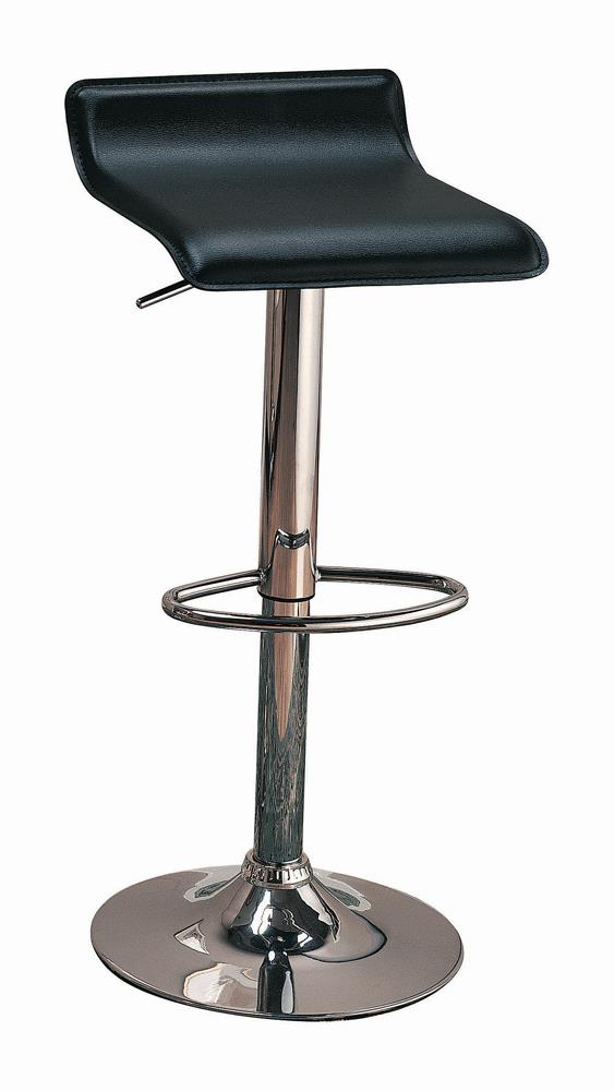 G120390 - Adjustable Bar Stool - Black or White