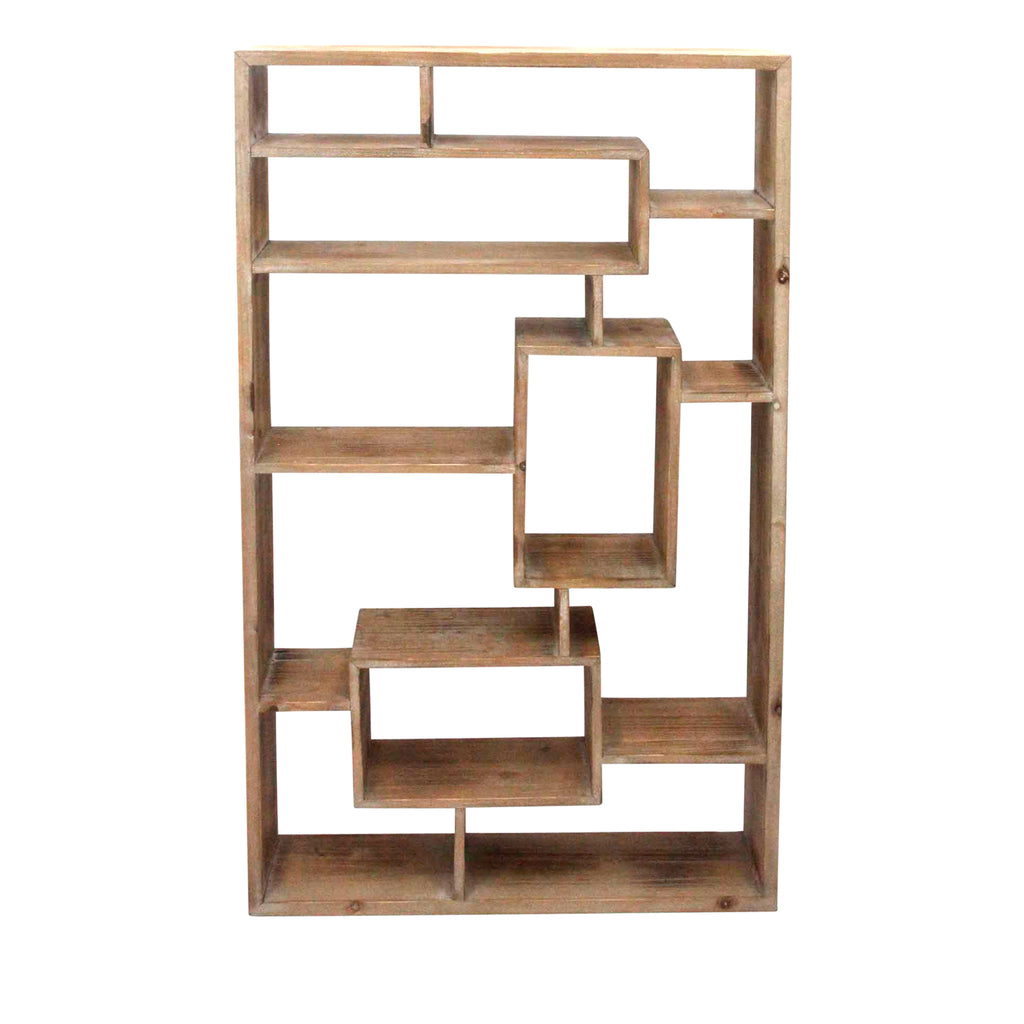 Wooden Wall Shelf, Brown - ReeceFurniture.com