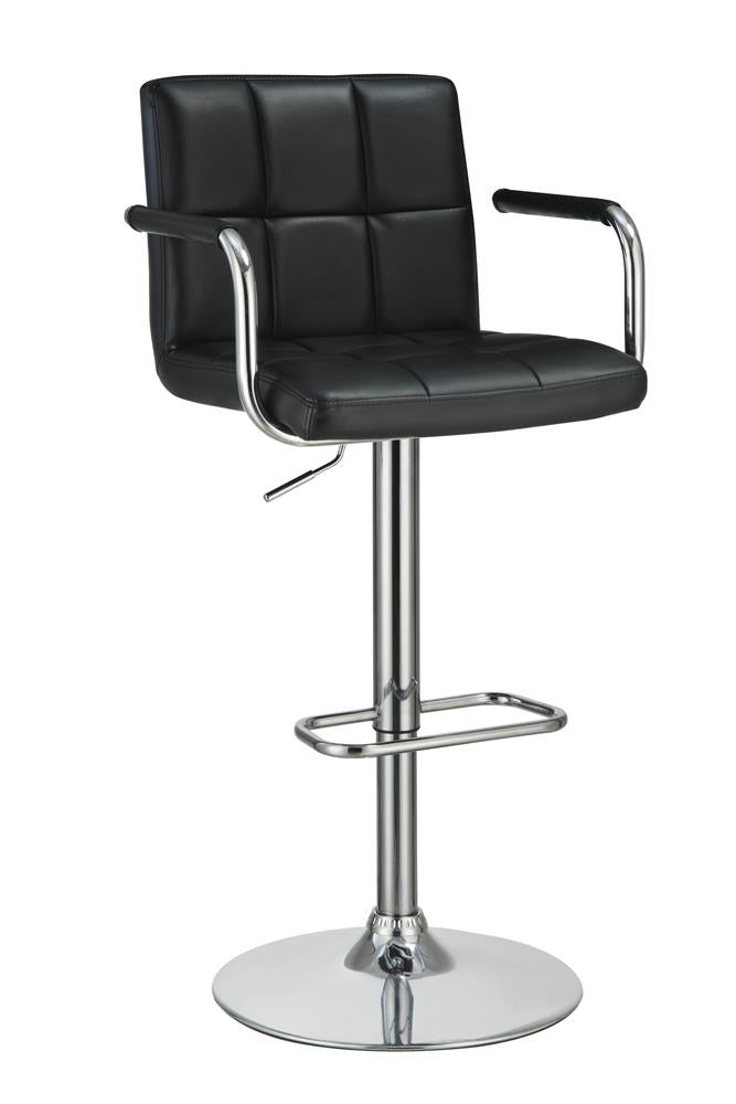 G121095 - Adjustable Bar Stool - Black, Grey, White, Pumpkin, Brown or Beige - ReeceFurniture.com