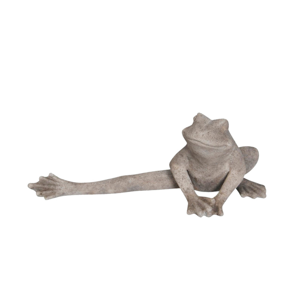 Resin Frog With Leg Out - ReeceFurniture.com