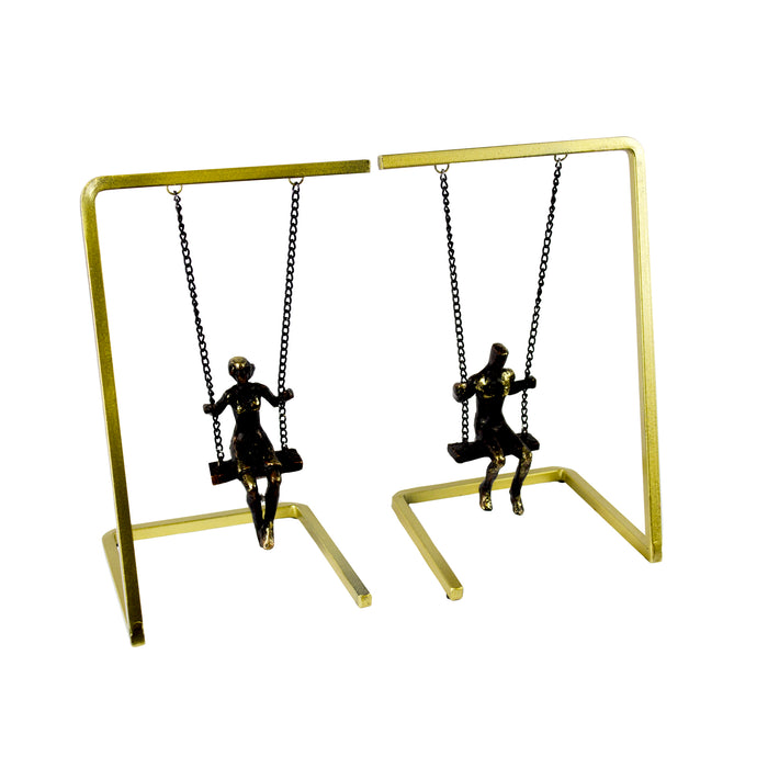 S/2 Swinging People Bookends