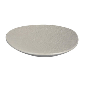 Beige Textured Ceramic Bowl - ReeceFurniture.com