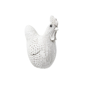 Gray Spotted Chicken 4.75" - ReeceFurniture.com