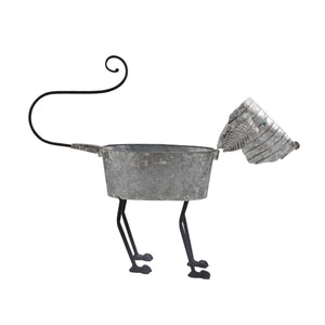 Tin Dog Planter - ReeceFurniture.com