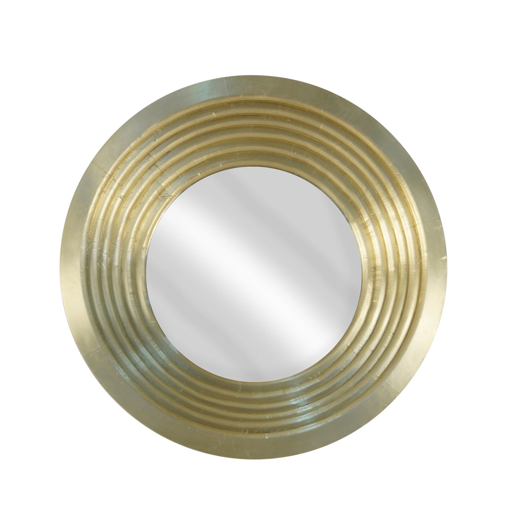 Mirror 48" Wood/Metal, Gold - ReeceFurniture.com