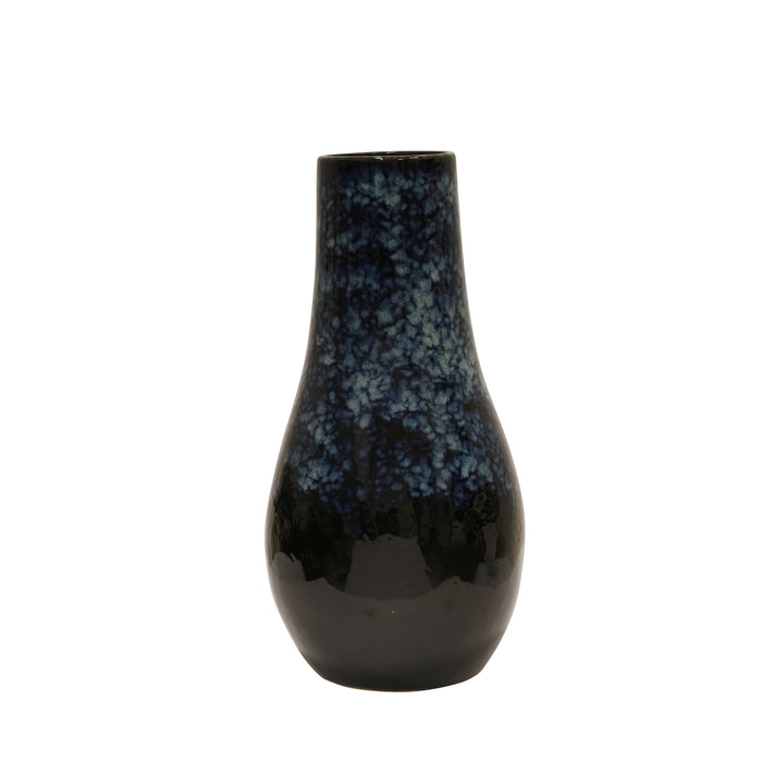 Ceramic Vase 15", Multicolor /Blue