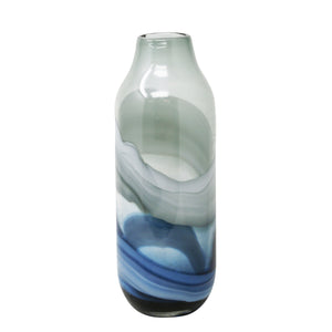 Glass Vase 16", Multi - ReeceFurniture.com