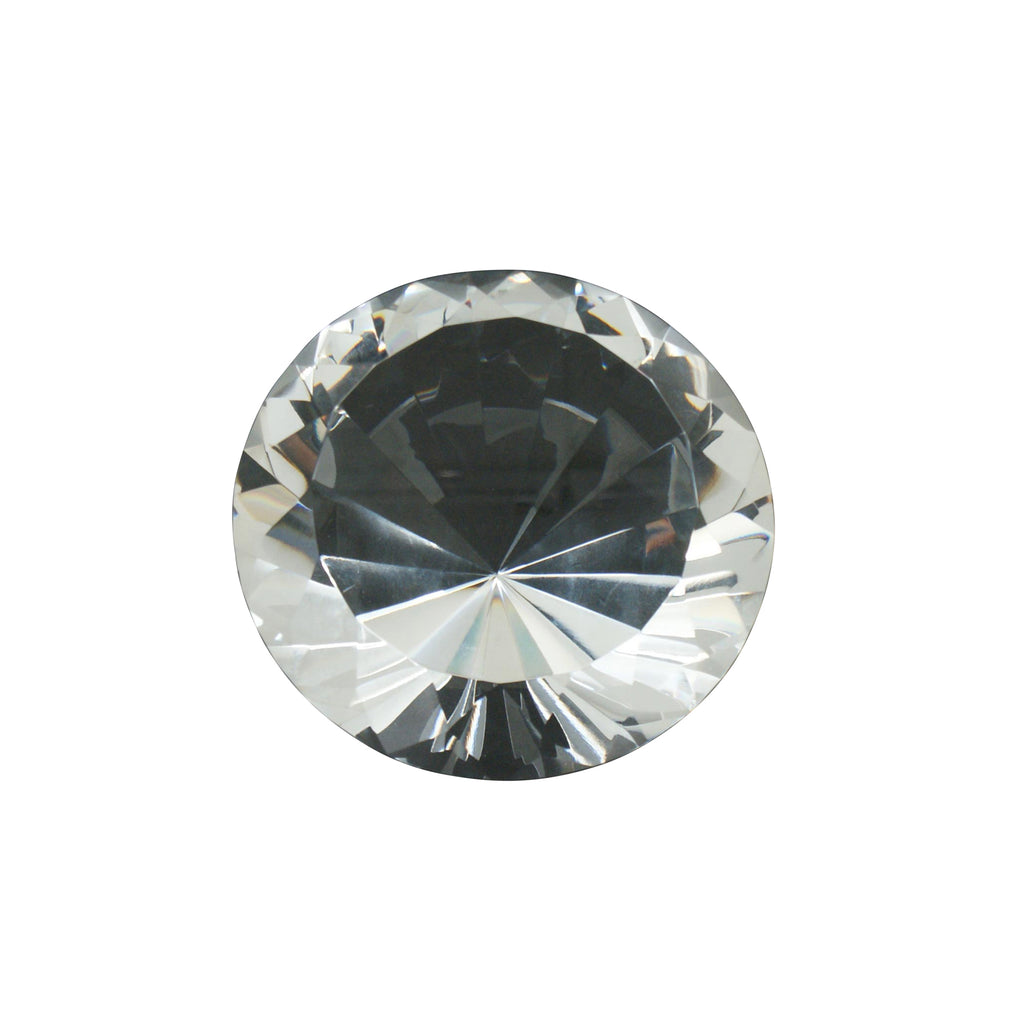 Crystal 6" Diamond, Clear - ReeceFurniture.com