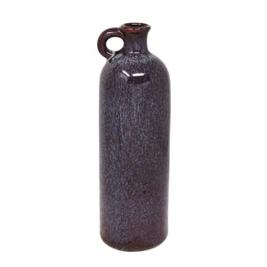 Ceramic 10.25" Tall Jug, Blue/Purple - ReeceFurniture.com