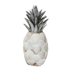 Resin Sea Shell Pineapple, Multi - ReeceFurniture.com