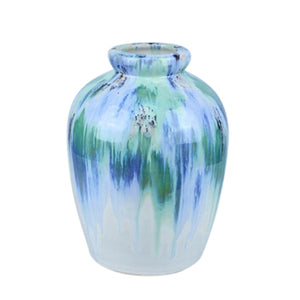 Ceramic Vase, 11.5", Multi - ReeceFurniture.com