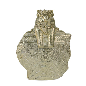 Ceramic 14" Table Top Sculpture, Gold - ReeceFurniture.com