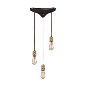 Camley - Mini Pendant - Oil Rubbed Bronze, Polished Gold, Polished Gold - ReeceFurniture.com