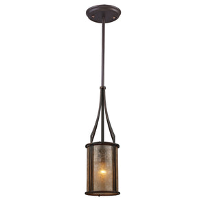 Barringer - Mini Pendant - Aged Bronze - ReeceFurniture.com