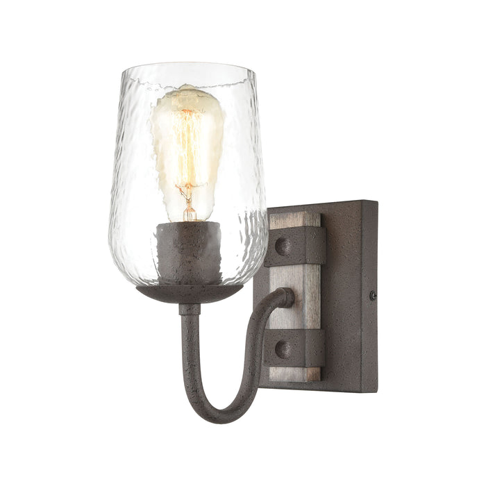 Dillon - Vanity Light - Vintage Rust, Colonial Maple, Colonial Maple