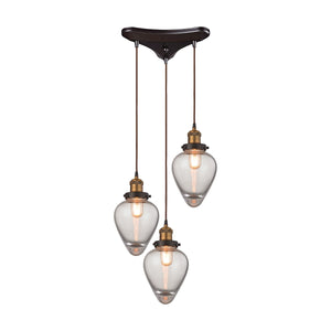 Bartram - Mini Pendant - Antique Brass, Oil Rubbed Bronze, Oil Rubbed Bronze - ReeceFurniture.com