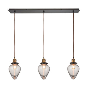 Bartram - Mini Pendant - Antique Brass, Oil Rubbed Bronze, Oil Rubbed Bronze - ReeceFurniture.com