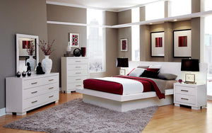 G202993 - Jessica  Bedroom Set - Bright White - ReeceFurniture.com