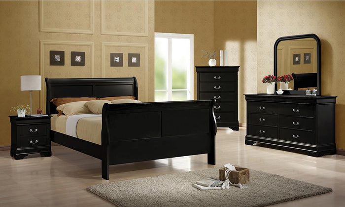 G203961 - Louis Philippe Bedroom Set - Black