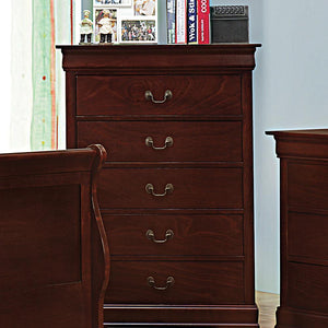 coaster furniture louis philippe cedar dresser warm brown
