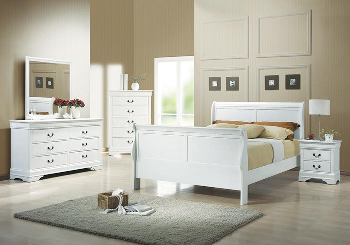 G204691 - Louis Philippe Bedroom Set - White