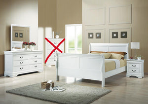 G204691 - Louis Philippe Bedroom Set - White - ReeceFurniture.com