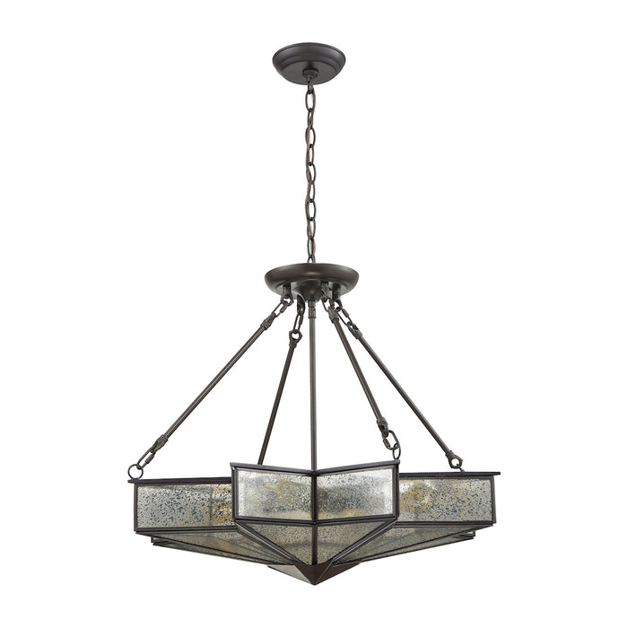 Decostar - Chandelier - Oil Rubbed Bronze