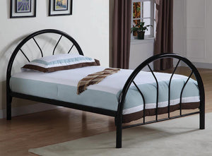 G2389 - Marjorie Twin Bed - Black, Blue or White - ReeceFurniture.com