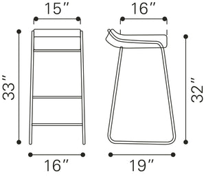 Wedge Bar - ReeceFurniture.com