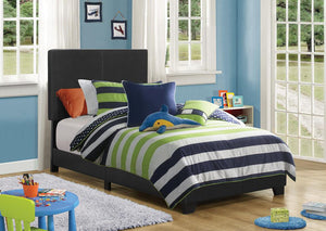 G300761 - Dorian Upholstered Bed - Black - ReeceFurniture.com