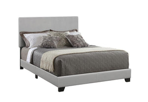 G300763 - Dorian Upholstered Bed - Grey - ReeceFurniture.com