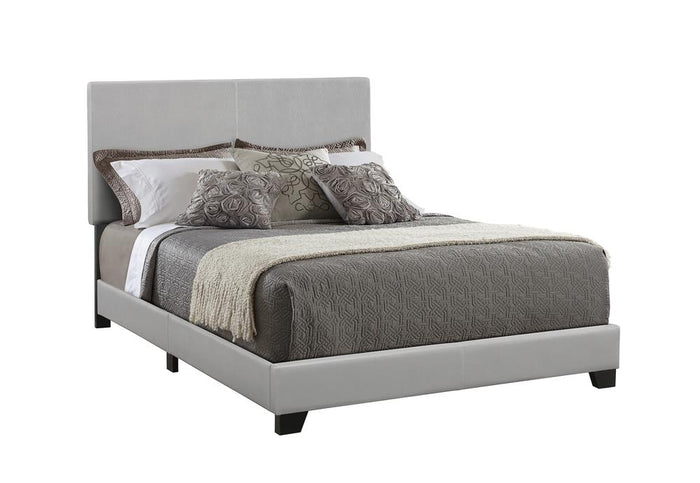 G300763 - Dorian Upholstered Bed - Grey