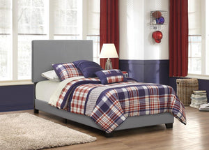 G300763 - Dorian Upholstered Bed - Grey - ReeceFurniture.com