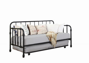 G300765 - Metal Daybed With Trundle - Black - ReeceFurniture.com