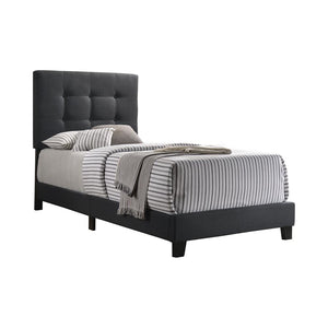 G305746 - Mapes Tufted Upholstered Bed - Charcoal - ReeceFurniture.com