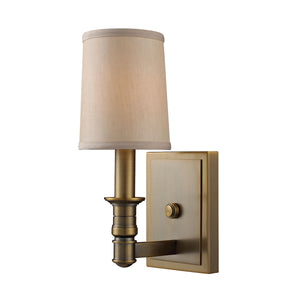 Baxter - Sconce - Brushed Antique Brass - ReeceFurniture.com