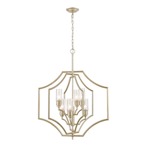 Cheswick - Chandelier - Aged Silver - ReeceFurniture.com