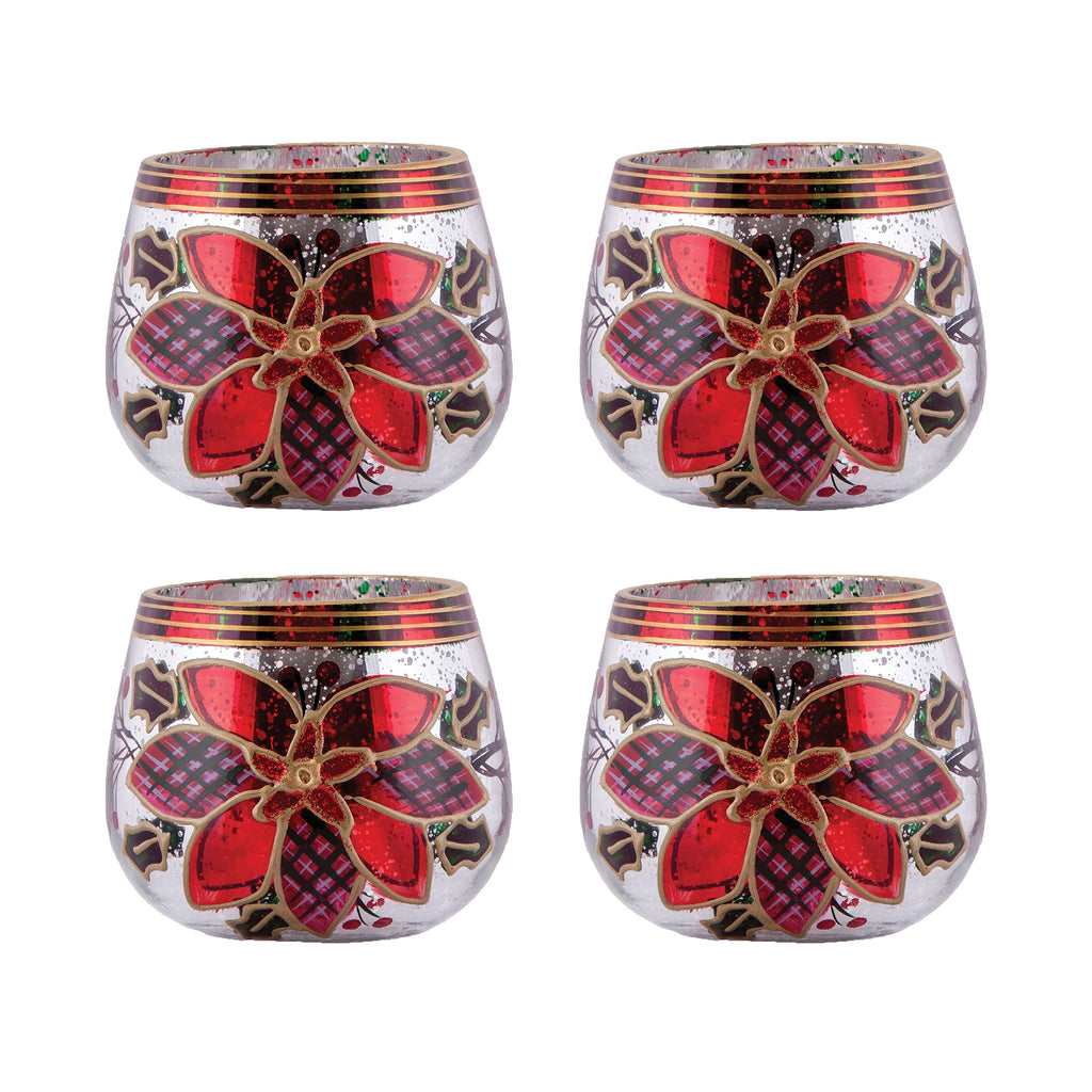 Poinsettia - Tealight Holder - ReeceFurniture.com
