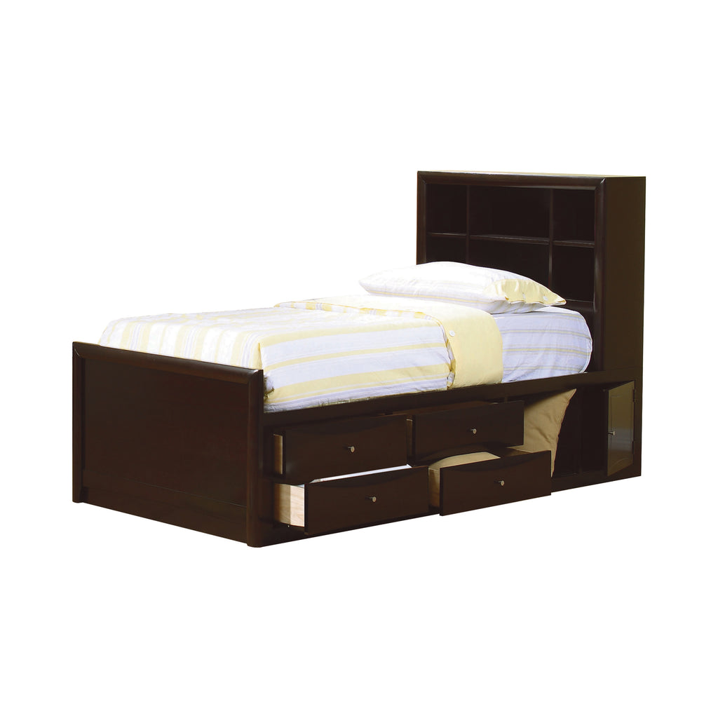 G400183 - Phoenix Child Bedroom Set - Deep Cappuccino - ReeceFurniture.com