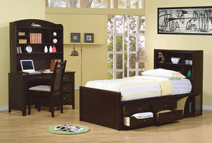 G400183 - Phoenix Child Bedroom Set - Deep Cappuccino - ReeceFurniture.com